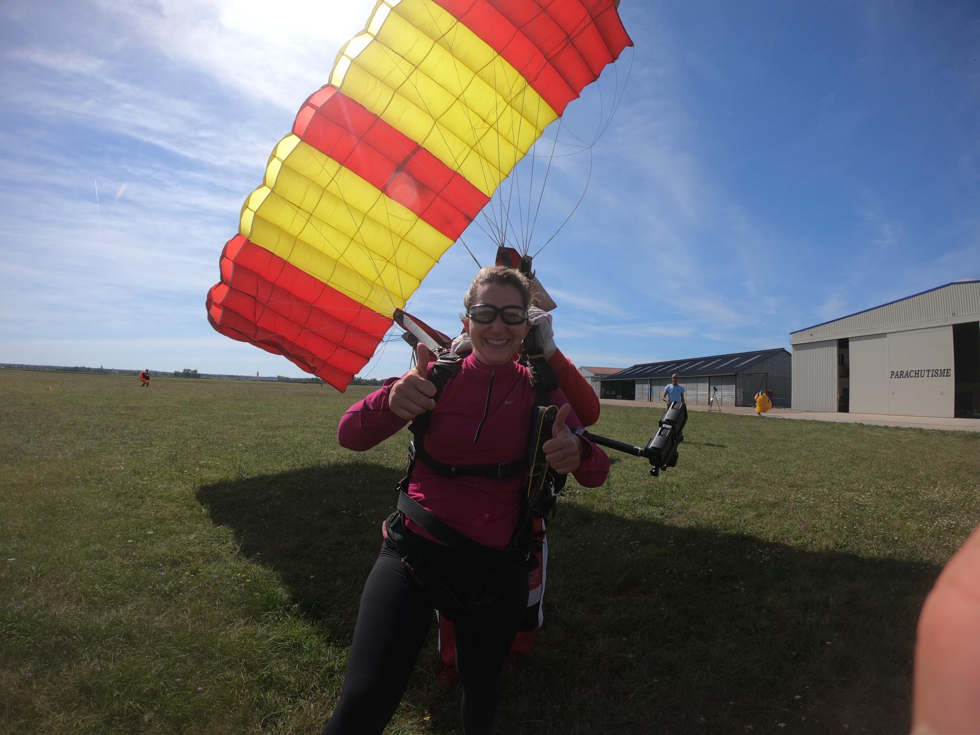 atterrissage en tandem