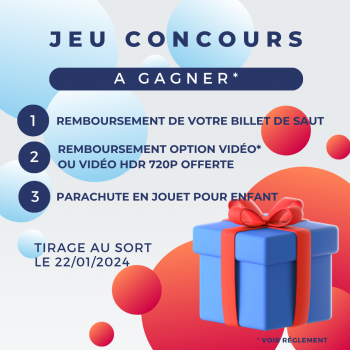 Jeu concours cooltandem parachutisme